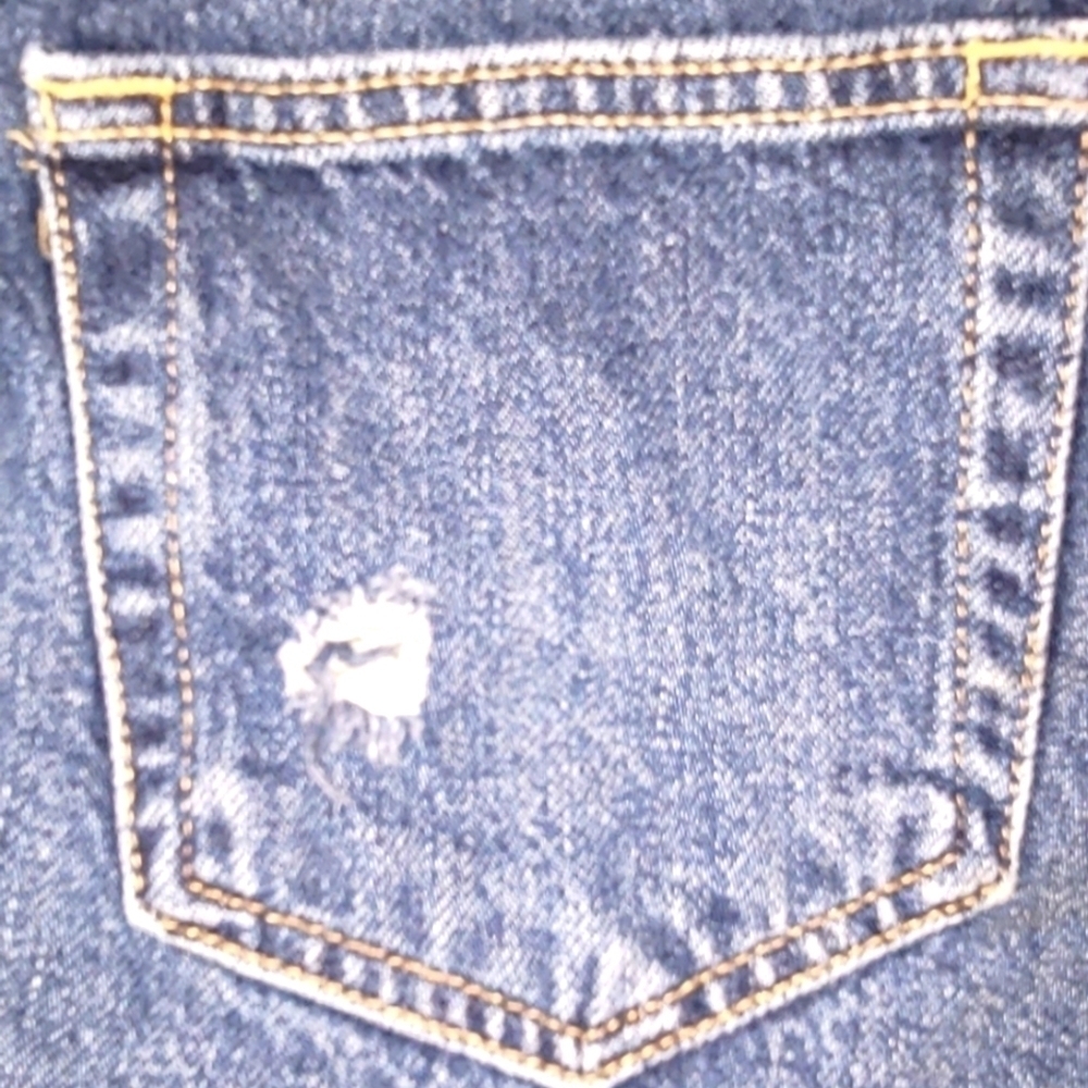 We the Free Denim Mini Skirt size 28 - Picture 6 of 8